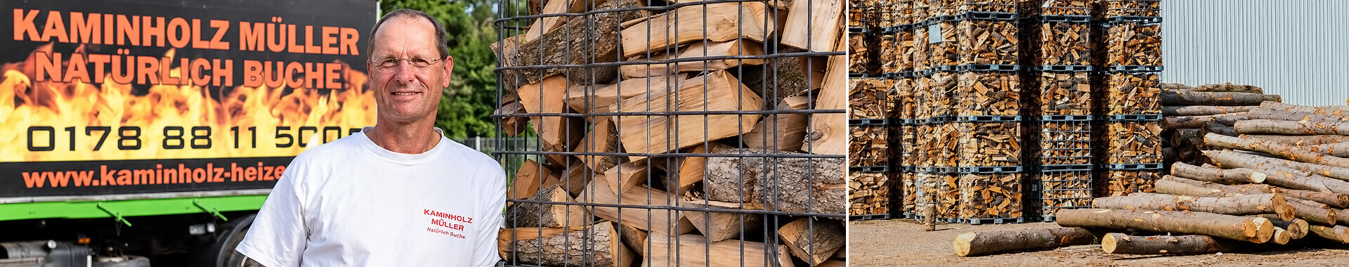 Kaminholz Müller - Ihr Brennholzhandel für hochwertiges Kaminholz